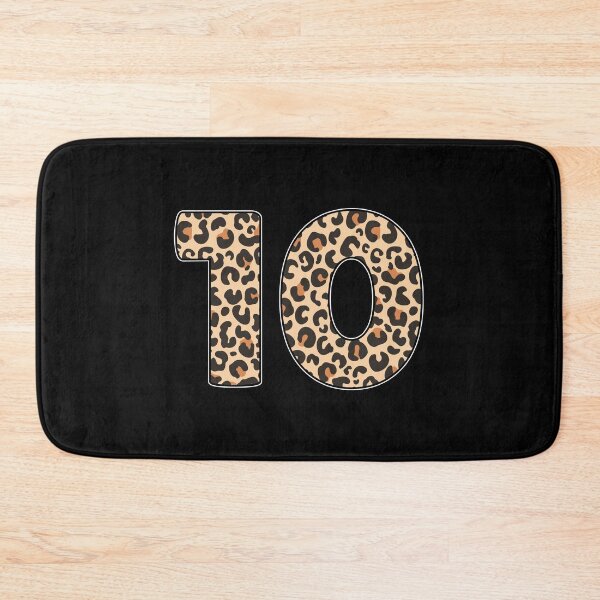 Item preview, Kid Leopard 10th Birthday, 10 Years Old Wild Animal, Number Ten Safari Zoo designed and sold by singRsong.
