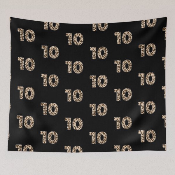 Item preview, Kid Leopard 10th Birthday, 10 Years Old Wild Animal, Number Ten Safari Zoo designed and sold by singRsong.