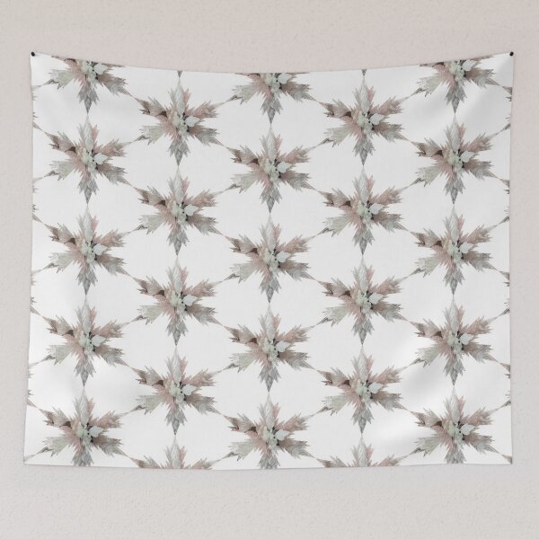 Item preview, Xmas Snowflakes Ice Pink Star by Iritof designed and sold by iritof.