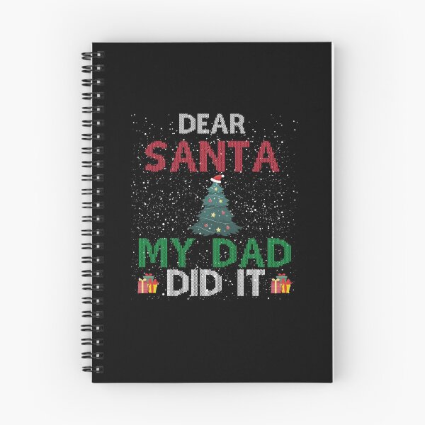 Item preview, Dear Santa My Dad Did It designed and sold by imaneless.