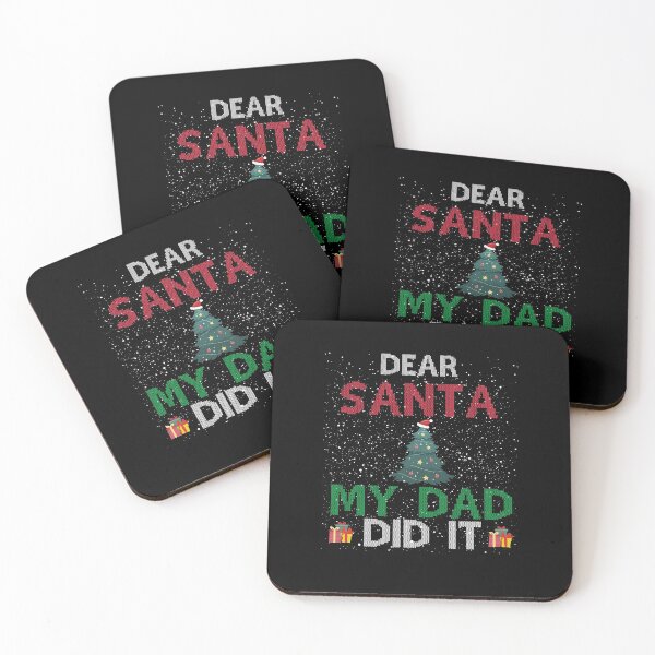 Item preview, Dear Santa My Dad Did It designed and sold by imaneless.