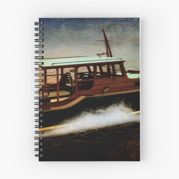 Item preview, Ernest Hemingway Pilar Boat with American Flag designed and sold by artBeatandSoul.