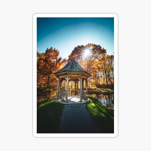 Shelter in the Fall Sticker
