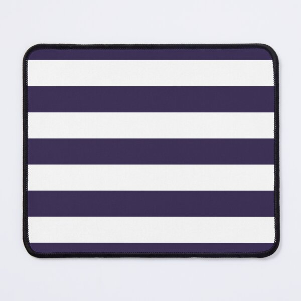 Item preview, Medium NAVY BLUE and WHITE Horizontal STRIPES designed and sold by RachelMacht.