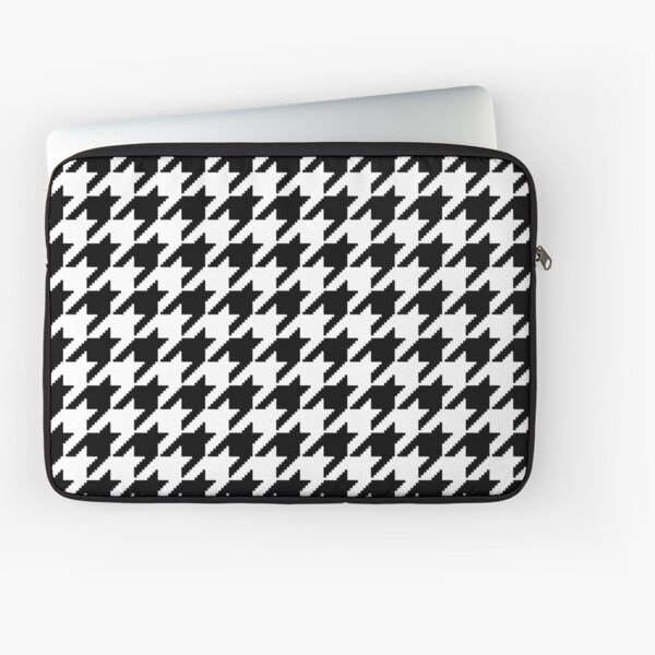 Item preview, Houndstooth Pixel Pattern – Laptop Sleeve designed and sold by The Random Artist.