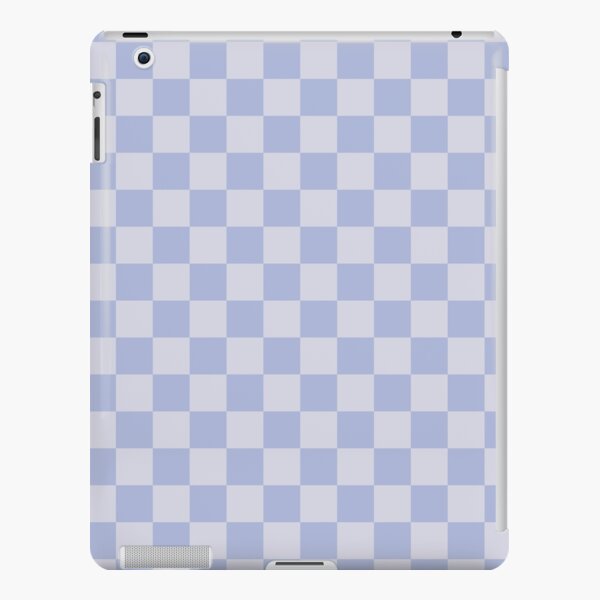 Checkerboard Mini Check Pattern in Double Pale Periwinkle Purple