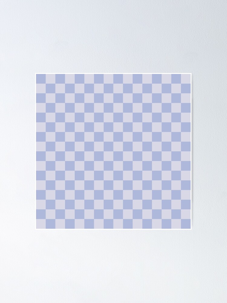 Checkerboard Check Checked Pattern in Pale Neutral Beige and White