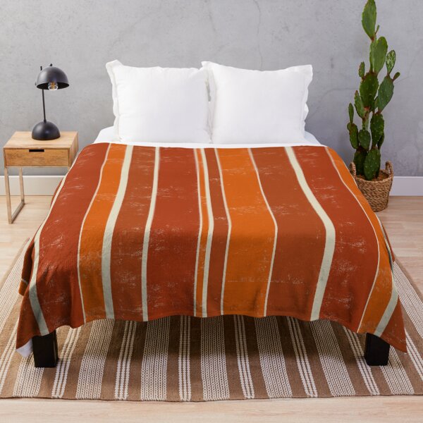 Item preview, Contemporary Stripes Pattern, Orange Tones designed and sold by bubblyshades.