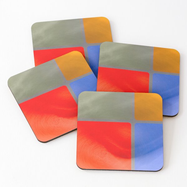 Item preview, Squares 02177  --- bold shapes and colors designed and sold by PetraTrimmelArt.