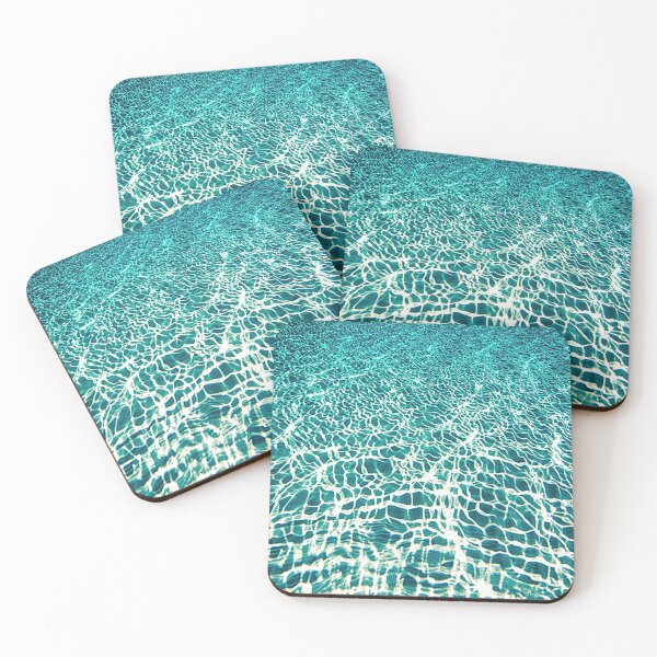 Item preview, Bright,vibrant,aqua,ocean waves pattern designed and sold by cutecrazytshirt.