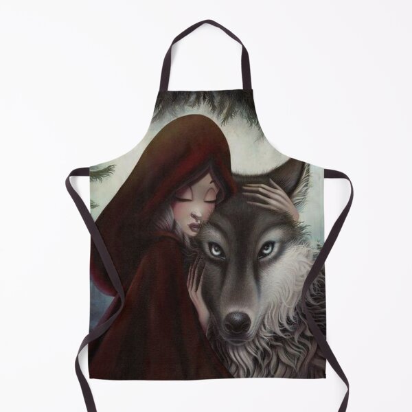 Item preview, little red riding hood and the wolf little red riding hood designed and sold by badgermark.