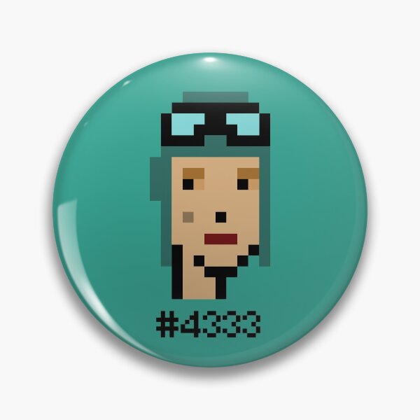 Item preview, CryptoPunks #4333 designed and sold by hodlerbrothers.
