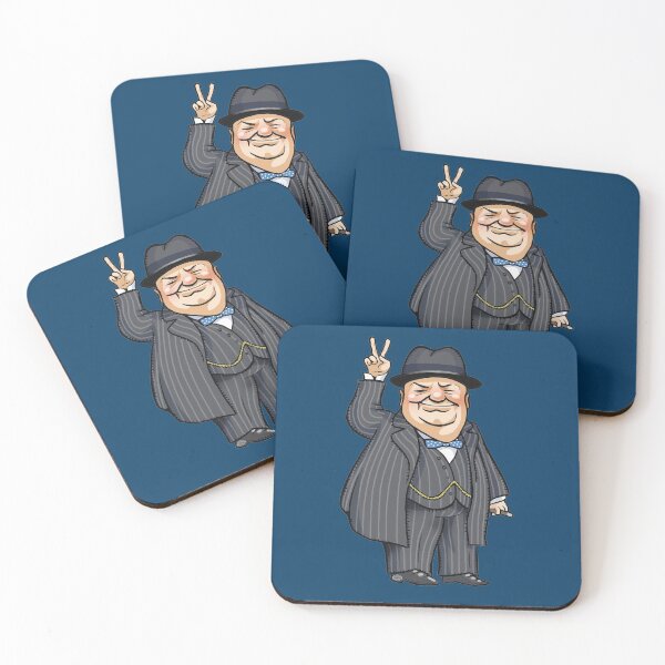 Item preview, Winston Churchill designed and sold by MacKaycartoons.