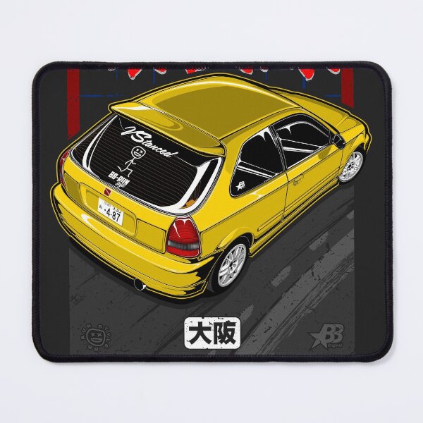 Item preview, Route 1 Loop EK9 V2 - Yellow designed and sold by BBsOriginal.