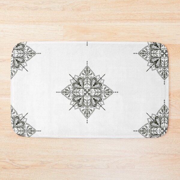 Item preview, black doodle pattern witch sorcerer inspired magic book   designed and sold by tenkenryujin.
