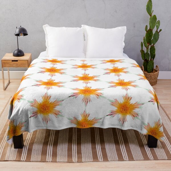 Item preview, Snowflakes Star Yellow-Pink-Mint flower by Iritof designed and sold by iritof.