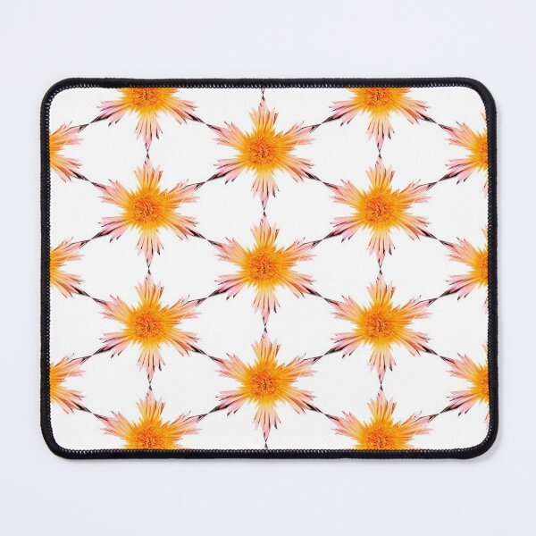 Item preview, Snowflakes  Yellow-Soft Pink, Star flower by Iritof designed and sold by iritof.