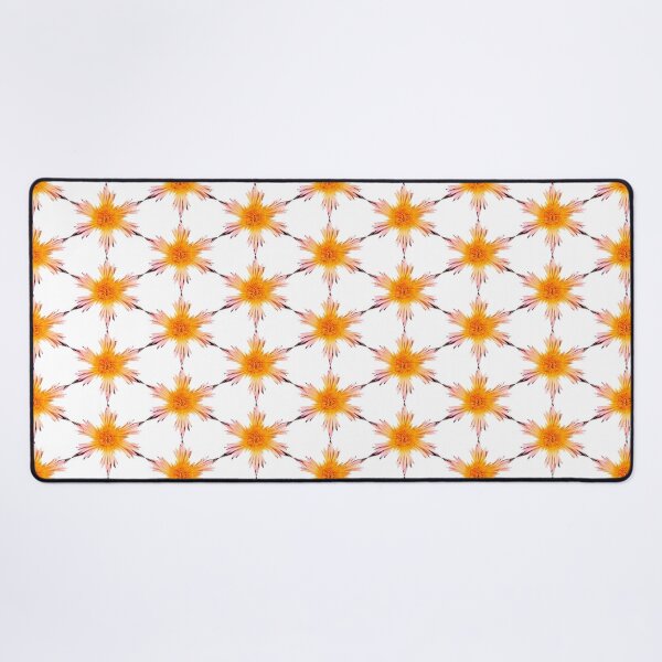 Item preview, Snowflakes  Yellow-Soft Pink, Star flower by Iritof designed and sold by iritof.