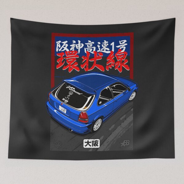 Item preview, Route 1 Loop EK9 V2 - Blue designed and sold by BBsOriginal.