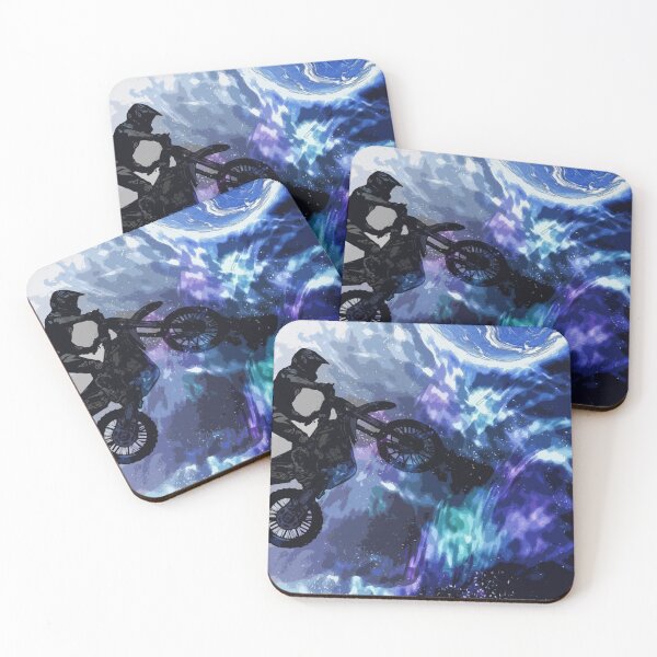 Item preview, Jumping through Space - Motocross Rider designed and sold by NaturePrints.