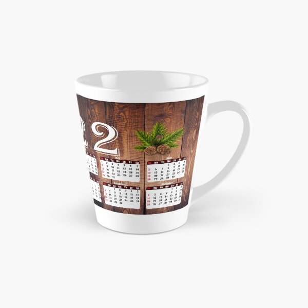 Item preview, Wood Photo Background Annual 2022 Calendar designed and sold by PinkPandaDesign.