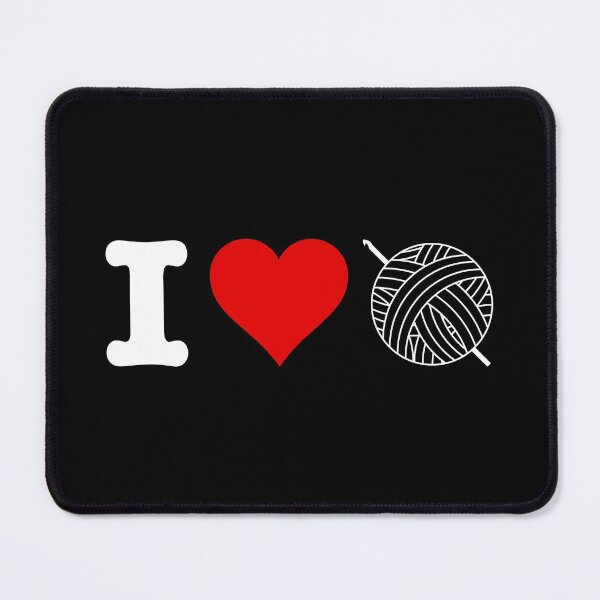 Item preview, I Heart Love Crochet designed and sold by Cat Lady Designs.