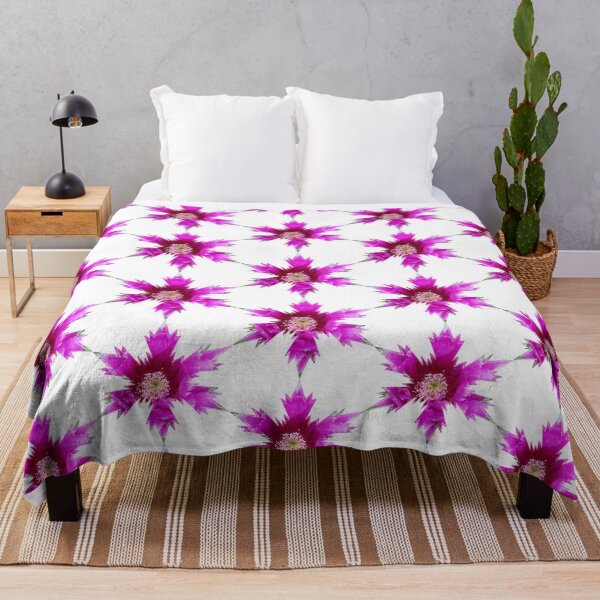Item preview, Snowflakes Hot Pink Star flower by Iritof designed and sold by iritof.