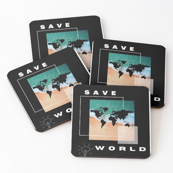 Item preview, Save World T-Shirt designed and sold by IshanArt.