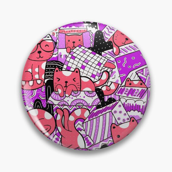 Item preview, Pink Cat Sleepover Party designed and sold by timmac2.