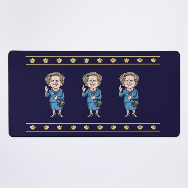 Artikel-Vorschau von Margaret Thatcher, designt und verkauft von MacKaycartoons.