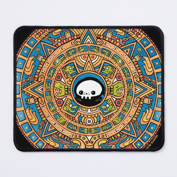 Item preview, Lil' Reaper Mayan Calendar Motif designed and sold by ArtByVikram.