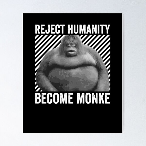 uh oh stinky meme monkey - le monke / world war 1 scene - Uh Oh Stinky -  Posters and Art Prints