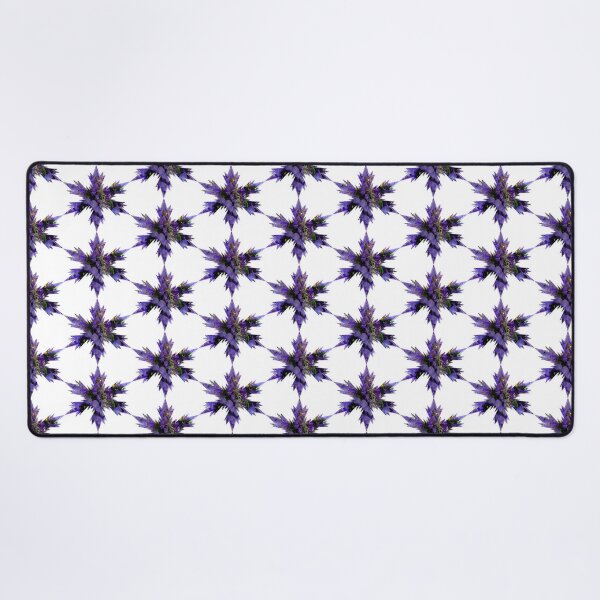 Item preview, Snowflakes Star Green Violet flower by Iritof designed and sold by iritof.