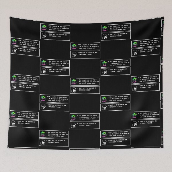 Item preview, Deltarune Dialogues designed and sold by LiamGunningArt.