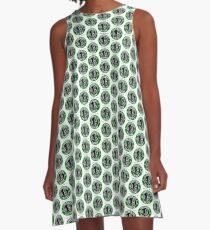 Starbuck's Coffee A-Line Dress