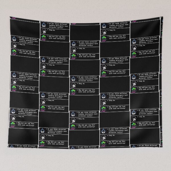 Item preview, Deltarune Dialogues designed and sold by LiamGunningArt.