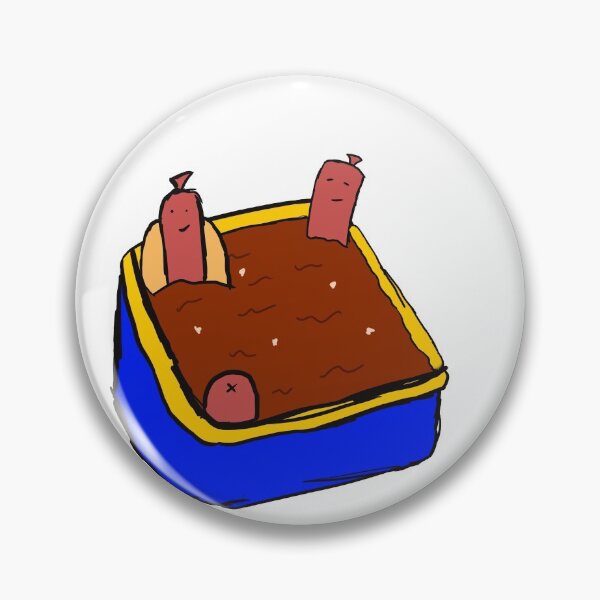 Item preview, Chili dog hot tub designed and sold by Maxstickers68.