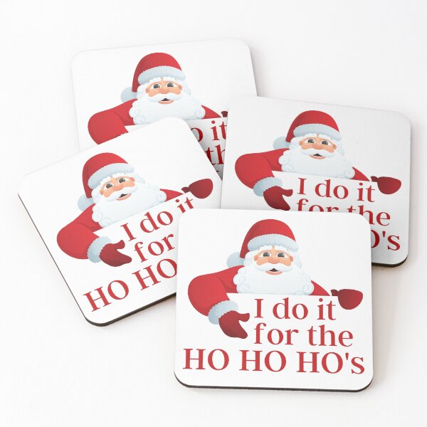 Item preview, I do it for the Ho Ho Ho's, Christmas Funny Santa designed and sold by Auntieck.