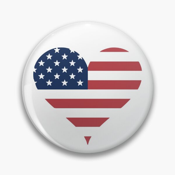 Item preview, American Flag American Pride I heart America  designed and sold by BaggysBazaar.
