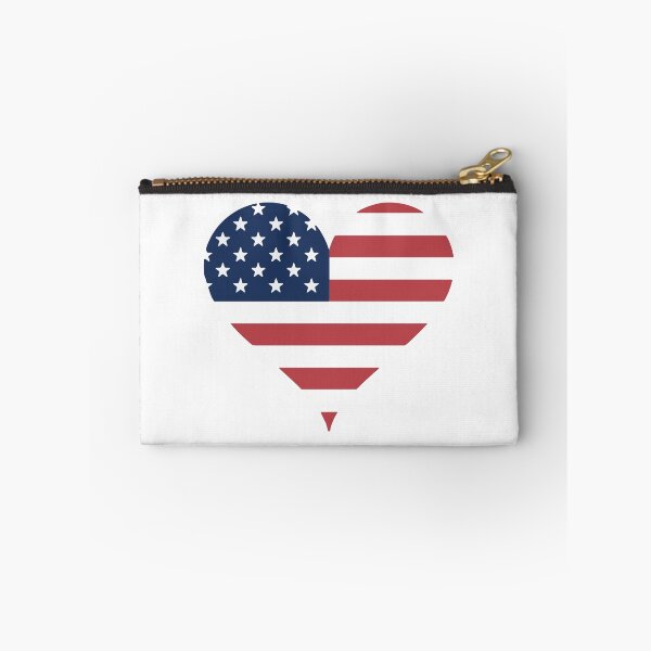 Item preview, American Flag American Pride I heart America  designed and sold by BaggysBazaar.