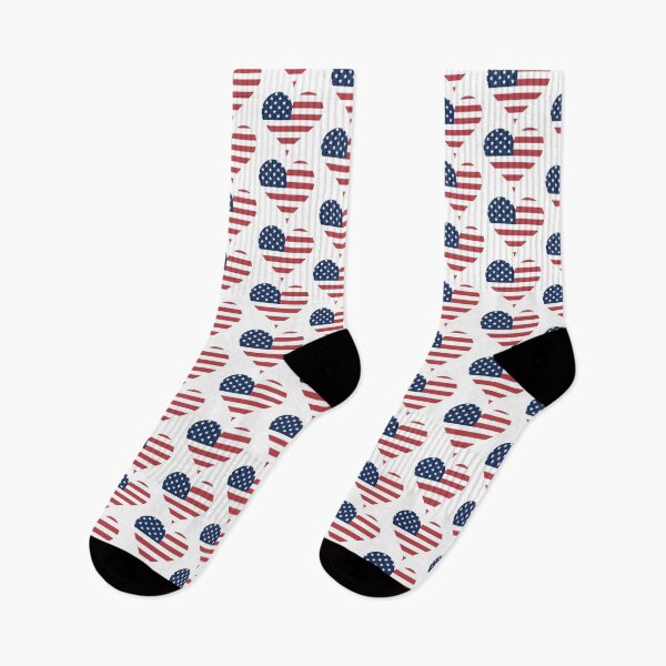 Item preview, American Flag American Pride I heart America  designed and sold by BaggysBazaar.