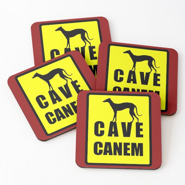 Item preview, BEWARE OF DOG    in Latin  designed and sold by sandpiperstudio.