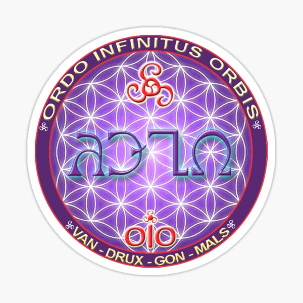 Ordo Infinitus Orbis Sigil Sticker