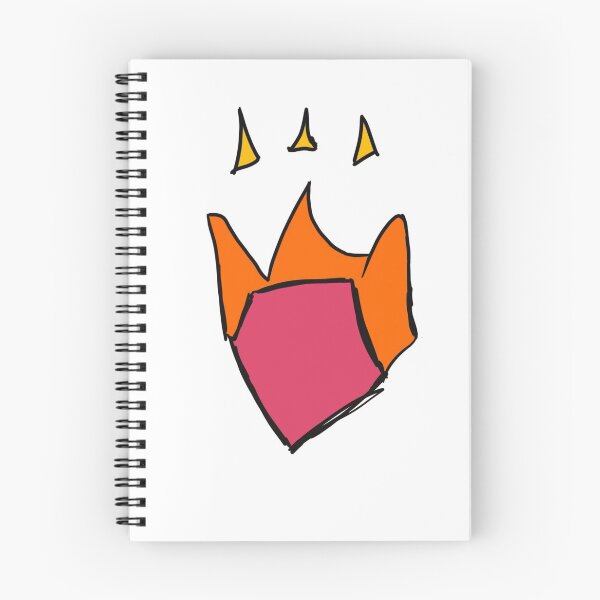 Item preview, Burning heart designed and sold by Maxstickers68.
