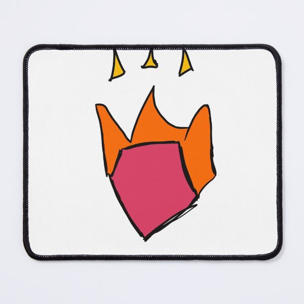 Item preview, Burning heart designed and sold by Maxstickers68.