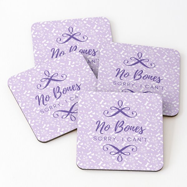 Item preview, Purple No Bones Sorry, I Can't Flourish designed and sold by GreenStardust.