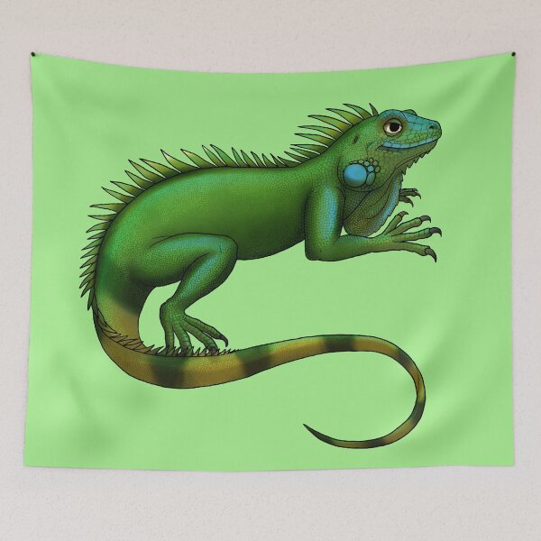 Item preview, Green Iguana designed and sold by JeMiChi Art.