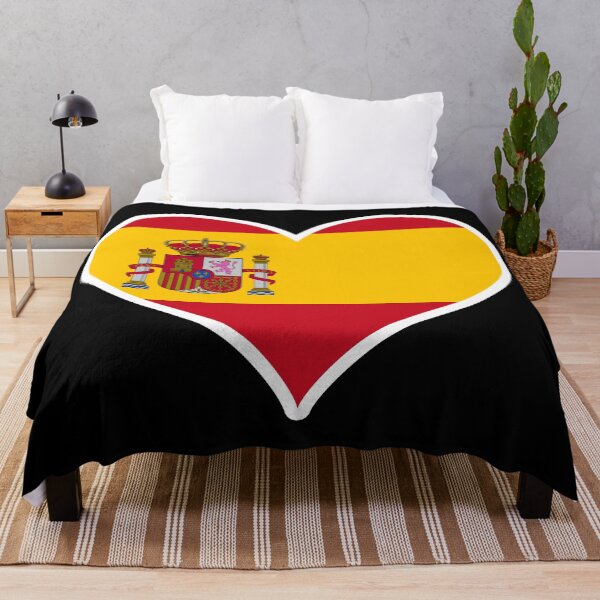 Item preview, Spain Flag Heart designed and sold by PKHalford.