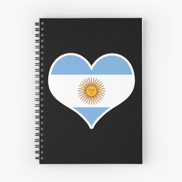 Item preview, Argentina Flag Heart designed and sold by PKHalford.