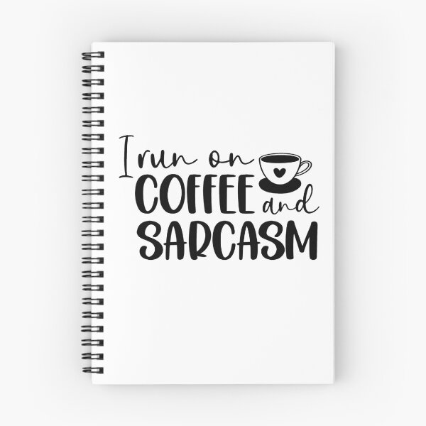 Item preview, I run on Coffee and Sarcasm designed and sold by R-Belmouden.